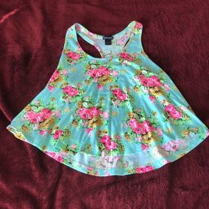 Floral tank top